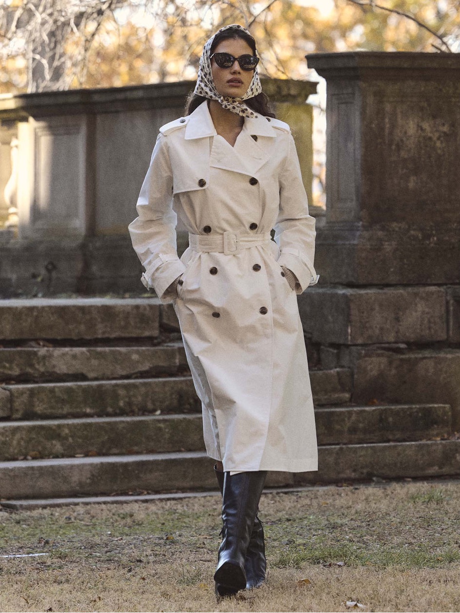 Doen Doen Amherst Trench Size S